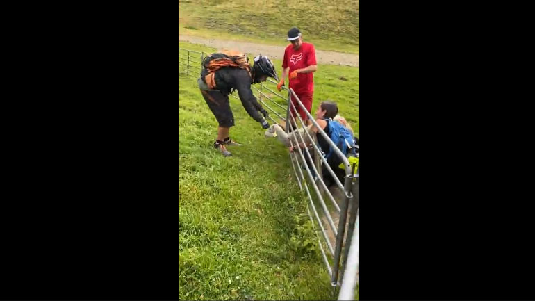 Είχε τύχη… βουνό!