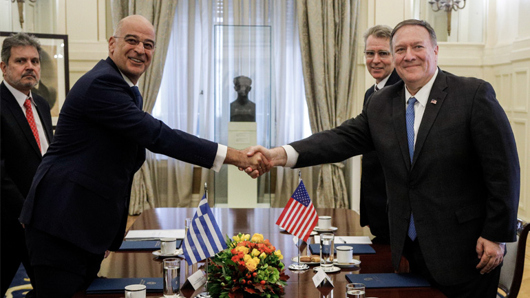 Σήμερα η τηλεδιάσκεψη των ΥΠΕΞ της ΕΕ – Συνάντηση Δένδια-Πομπέο