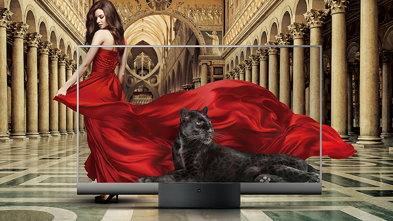 Η διάφανη τηλεόραση της Xiaomi