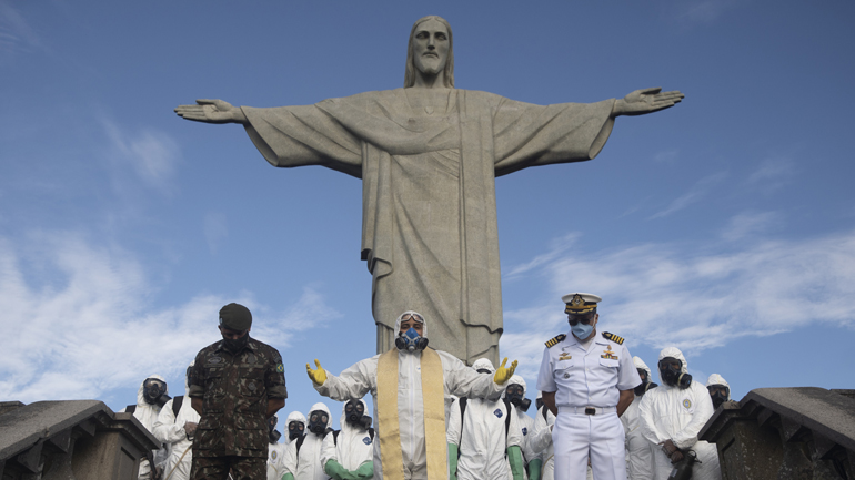 Βραζιλία-κορονοϊός: Ανοίγει για το κοινό το διάσημο άγαλμα του Χριστού του Λυτρωτή