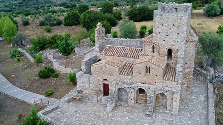 Λακωνία: Παναγία η Χρυσαφίτισσα – Το πάμπλουτο προπύργιο της Βυζαντινής Αυτοκρατορίας