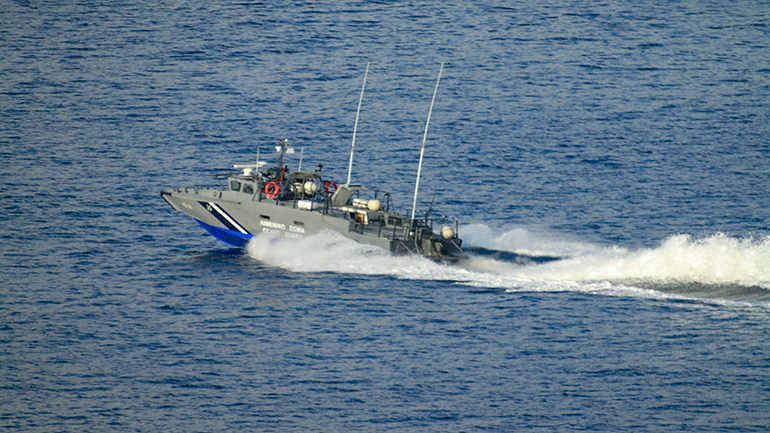 Ανατροπή σκάφους στον Όρμο Παναγιάς