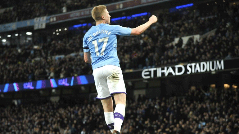 Ο Ντε Μπρόινε πολυτιμότερος παίκτης της Premier League