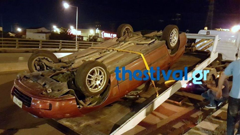 Θεσσαλονίκη: Τραγικό τροχαίο δυστύχημα με έναν νεκρό – Οδηγός ΙΧ πέρασε στο αντίθετο ρεύμα