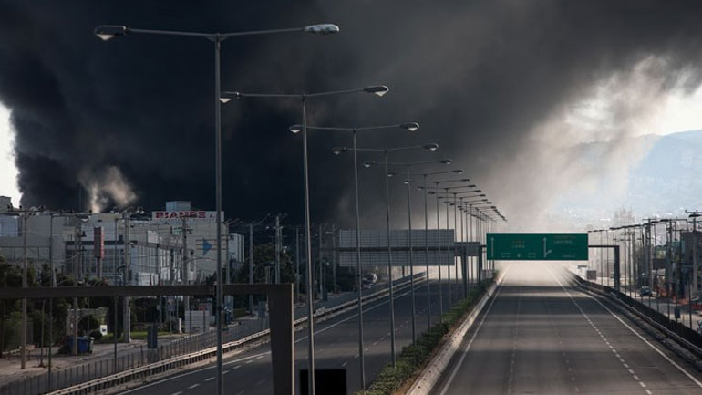 Αποκαταστάθηκε η κυκλοφορία στην εθνική οδό Αθηνών- Λαμίας στη Μεταμόρφωση