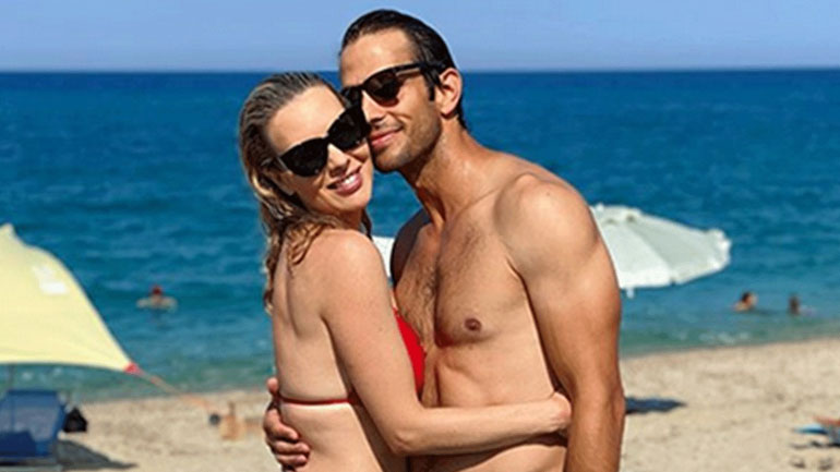 Χριστίνα Αλούπη: Ξέγνοιαστες διακοπές στο Πήλιο με την οικογένειά της