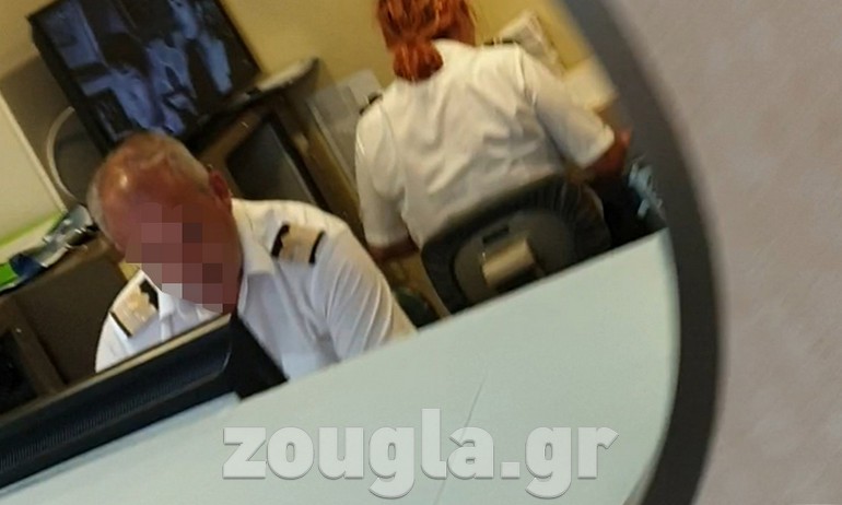 Σημερινή εικόνα σε πλοίο που εκτελεί δρομολόγιο στις Κυκλάδες. Μάσκα ούτε για δείγμα...