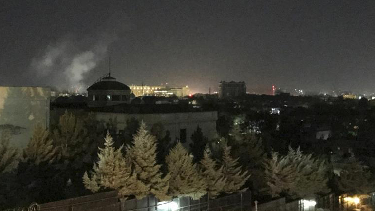 Επίθεση με ρουκέτες στη διπλωματική συνοικία της Καμπούλ