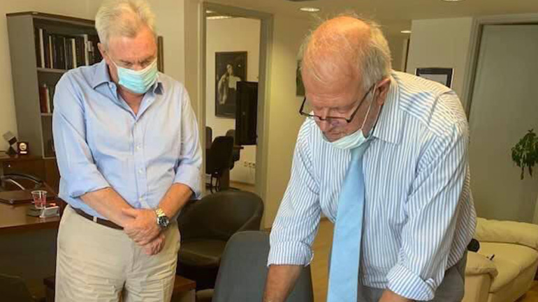 Άκης Τσελέντης: Ορκίστηκε για τη νέα του θητεία ως Διευθυντής του Γεωδυναμικού Ινστιτούτου