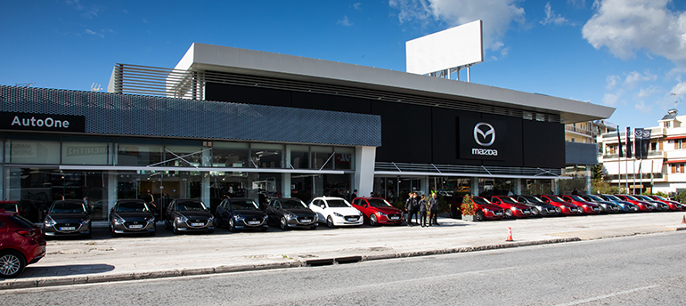 Η Mazda ξεκίνησε την δραστηριότητά της και πάλι στην Ελλάδα τον Ιούνιο του 2019 με την AutoOne στη Γλυφάδα...