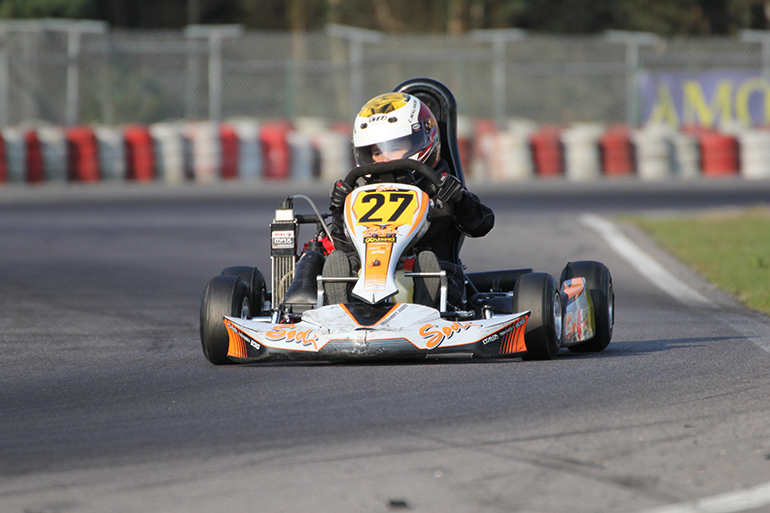 Ο Κρις Μαλακός ξεκίνησε τους αγώνες καρτ στα 4,5 του...