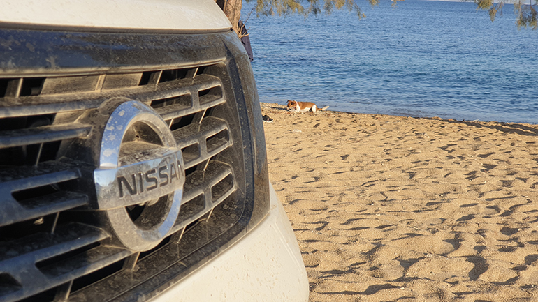 Λίγα μέτρα από τη θάλασσα...