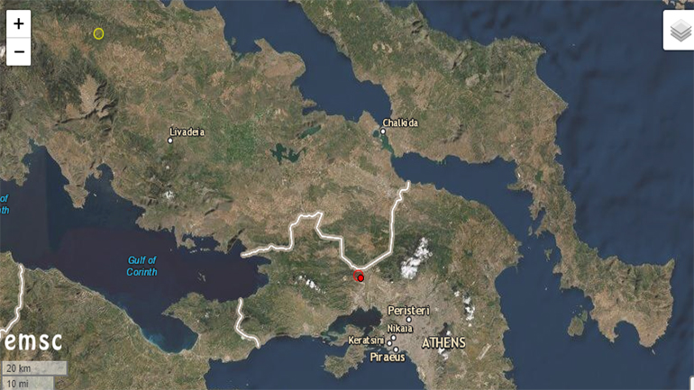 Σεισμός 3,2 Ρίχτερ στον Ασπρόπυργο