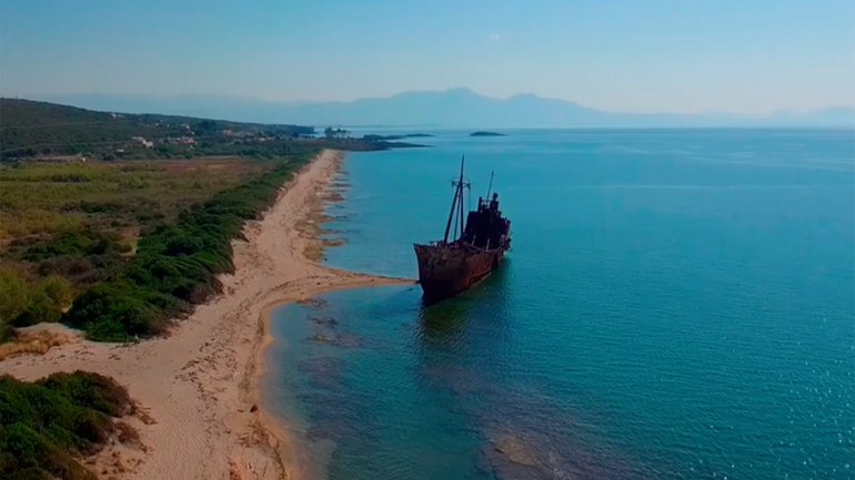 Οι ομορφιές του Γυθείου από ψηλά!