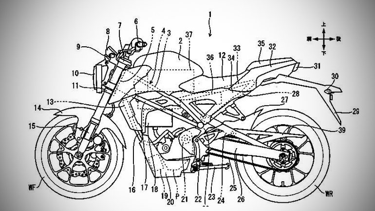 Ηλεκτρικό Honda «CB125R»: Πατέντες που προμηνύουν… ερχομό; 