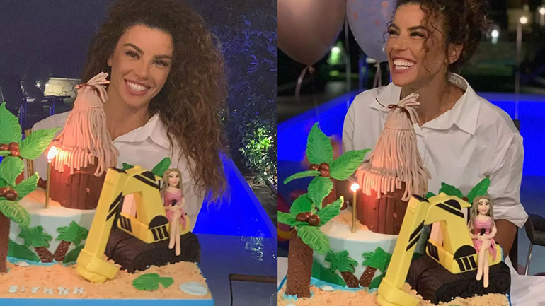 Ειρήνη Παπαδοπούλου: Η τούρτα-υπερπαραγωγή για τα 35α γενέθλιά της