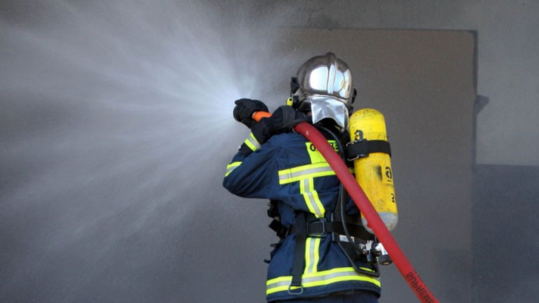 Θεσσαλονίκη: Φωτιά στην Αμερικανική Γεωργική Σχολή