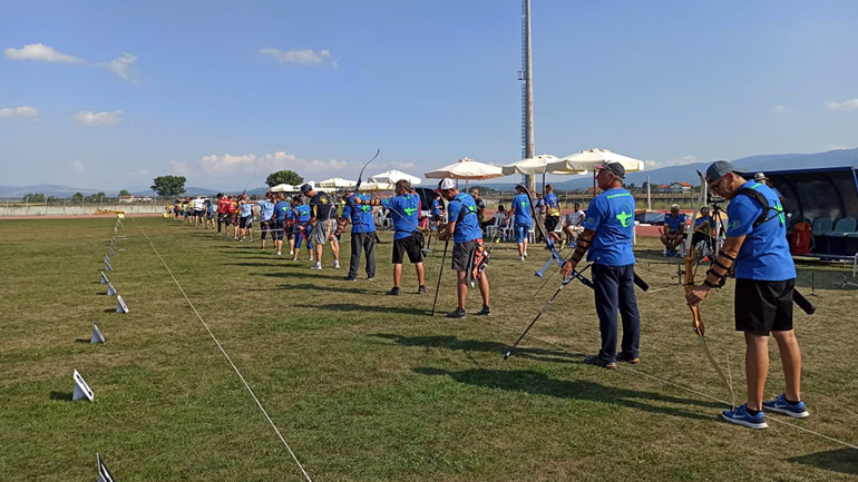 Πανελλήνιο ρεκόρ από τον Καισάριο στον αγώνα τοξοβολίας στη Φλώρινα