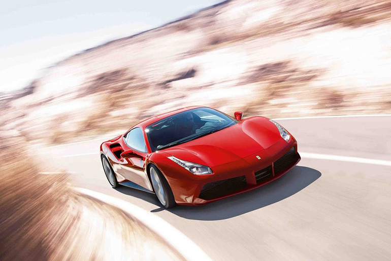 Η Ferrari 488 GTB ήταν δεύτερη σε πωλήσεις.