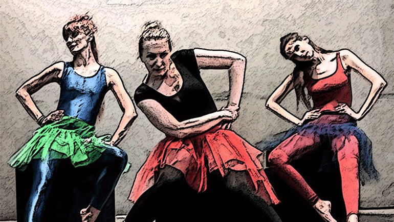 «Λυσσασμένη μπαλαρίνα» του Grigory Konstantinopolsky στο Studio Μαυρομιχάλη