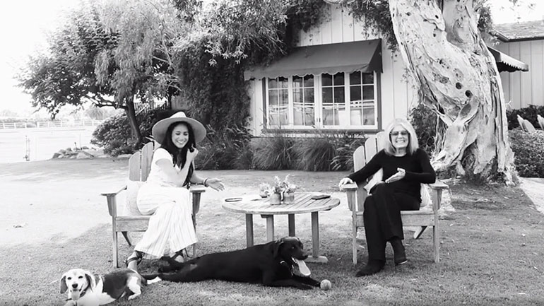 Meghan Markle: Παραχώρησε συνέντευξη από τον κήπο της υπερπολυτελούς κατοικίας της, αξίας 14,6 εκατ. δολαρίων