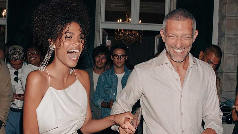 Αδημοσίευτες φωτογραφίες από τον γάμο του Vincent Cassel με την Tina Kunakey