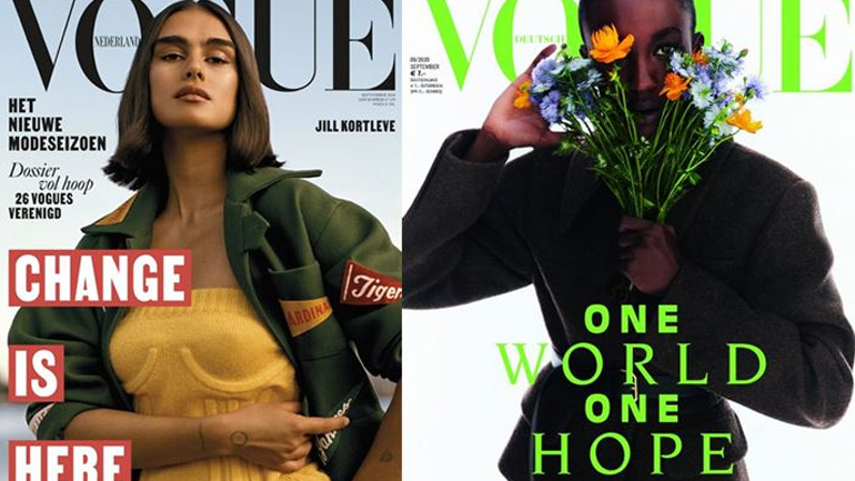 Vogue Hope: Κυκλοφόρησαν τα πρώτα εξώφυλλα του Τεύχους Ελπίδα της Vogue