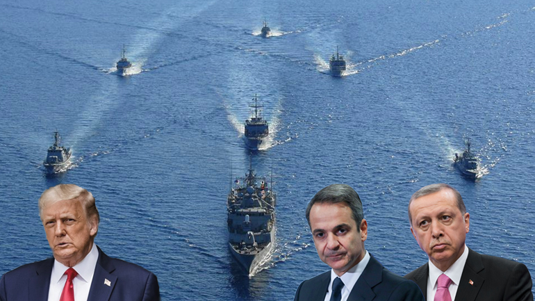 Παρέμβαση Τραμπ σε Ερντογάν και Μητσοτάκη