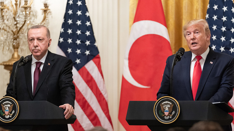 Τηλεφωνική επικοινωνία Τραμπ – Ερντογάν