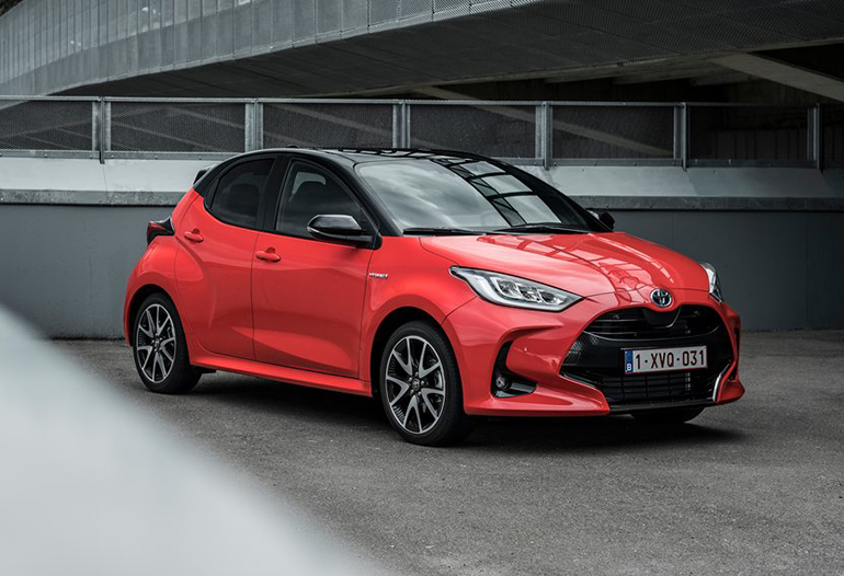 Το Toyota Yaris 4ης γενιάς...