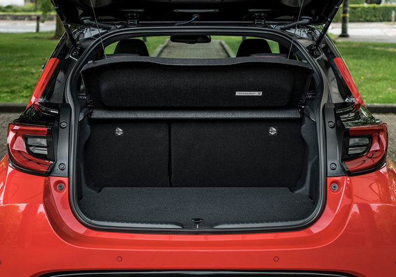 Ο χώρος αποσκευών φτάνει τα 286 λίτρα...