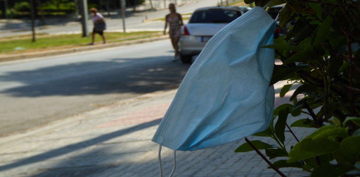 Μάσκα στο φυτό