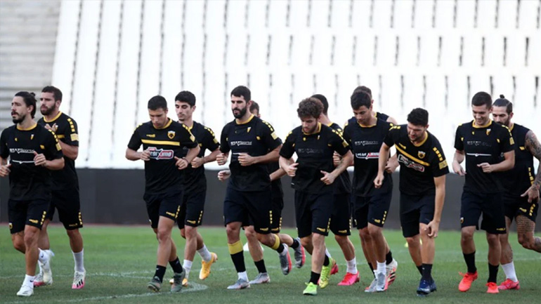 Η αποστολή της ΑΕΚ για τον τελικό του Κυπέλλου