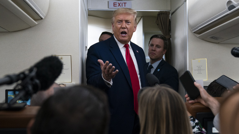 Τραμπ: «Οι διαμαρτυρίες στο ΝΒΑ θα καταστρέψουν το μπάσκετ»