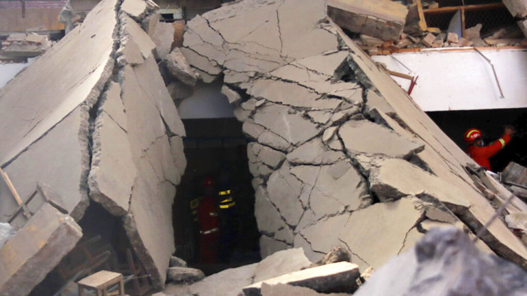 Κίνα: Τους 29 έφτασαν οι νεκροί από την κατάρρευση διώροφου εστιατορίου