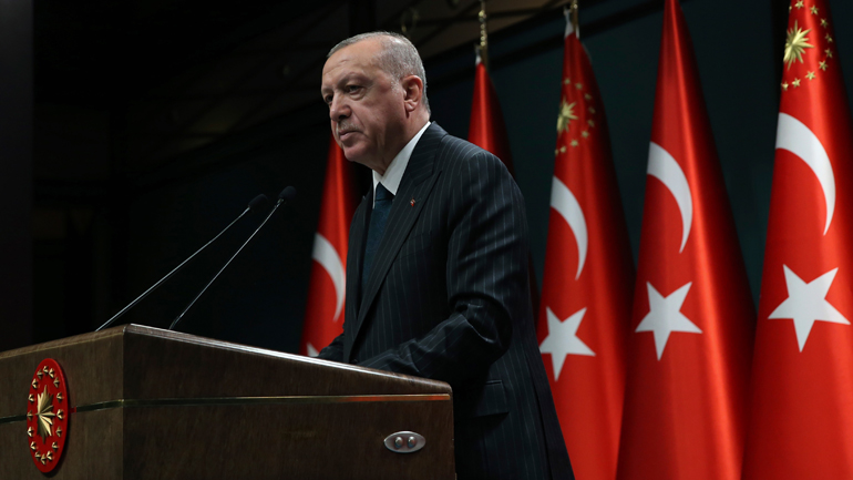 Nέο παραλήρημα Ερντογάν