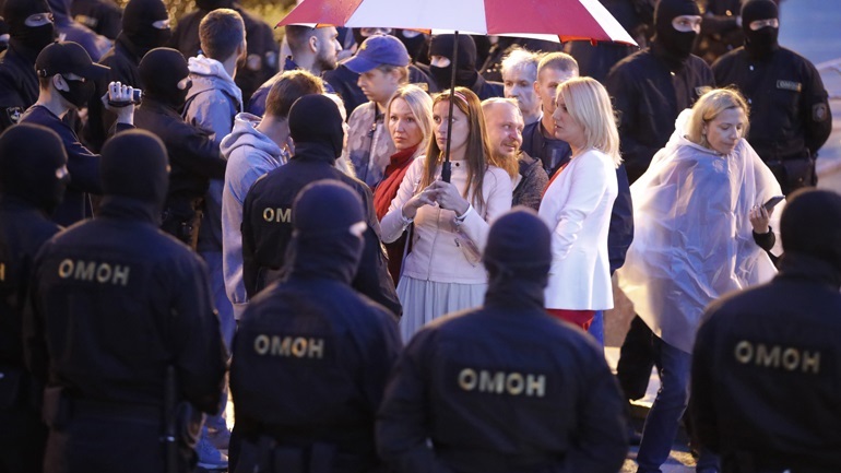 Συλλήψεις δημοσιογράφων στη Λευκορωσία