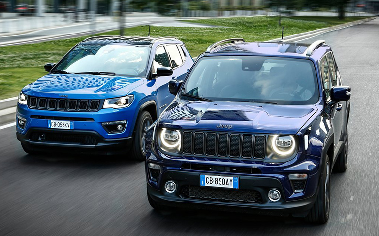 Jeep Renegade και Compass στις εκδόσεις 4xe
