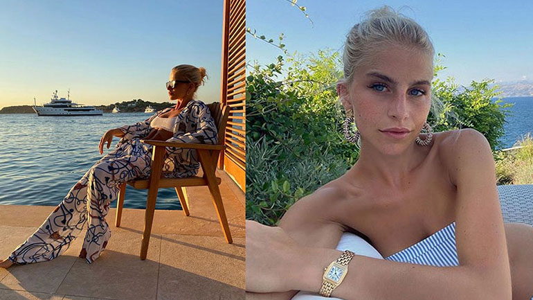 Caroline Daur: Διακοπές στην Ελλάδα για την influencer με τους 2,5 εκατομμύρια followers
