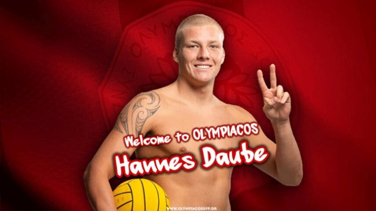 Πόλο: Ο Ντάουμπε δεύτερος ξένος του Ολυμπιακού