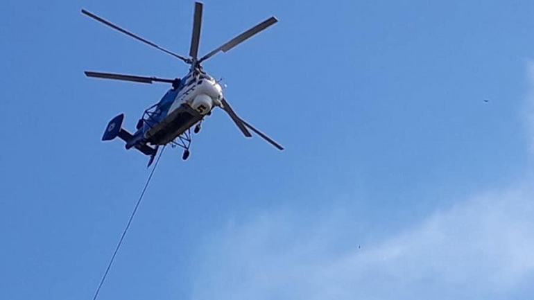 Μάχη με τις φλόγες στον Ψηλορείτη