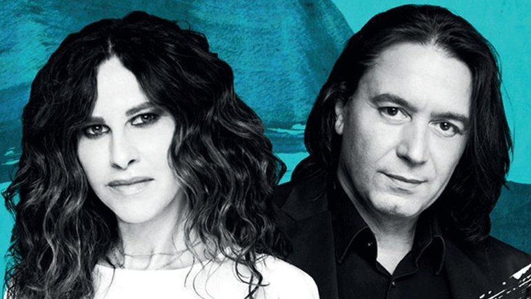 Ελευθερία Αρβανιτάκη και Γιάννης Κότσιρας στο OAKA Open Air