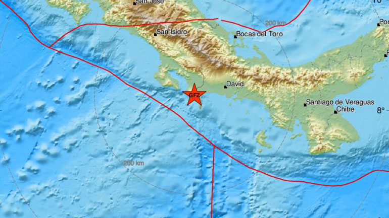Σεισμός 5,6 Ρίχτερ στην Κόστα Ρίκα