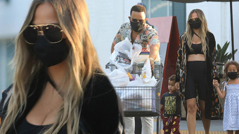 Το maternity style της Chrissy Teigen που μπορείτε να υιοθετήσετε τους πρώτους μήνες της εγκυμοσύνης σας