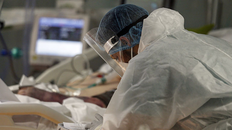 Η Ουκρανία κατέγραψε ημερήσια αύξηση ρεκόρ των νέων κρουσμάτων κορωνοϊού