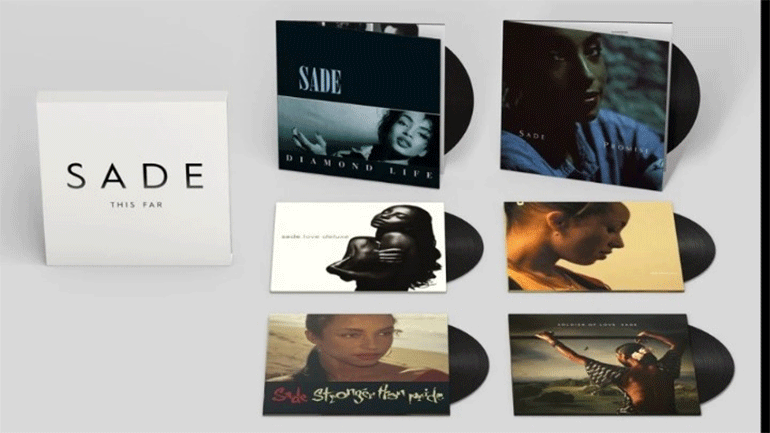 Η δισκογραφία των Sade  σε συλλεκτικό box set βινυλίων