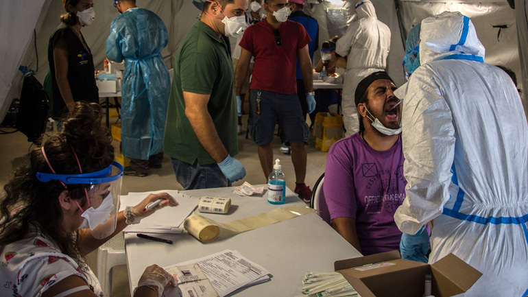 Ανακοινώθηκαν 144 νέα κρούσματα κορωνοϊού