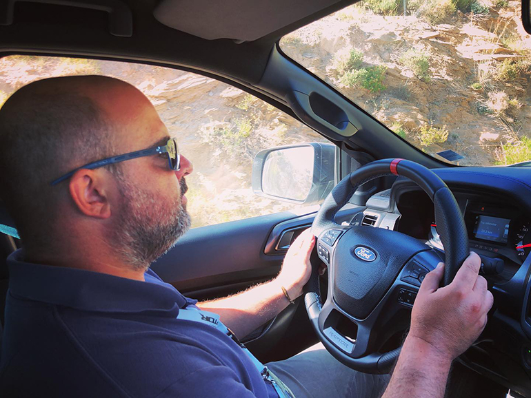 Ο Δημήτρης Χατζητόλιος