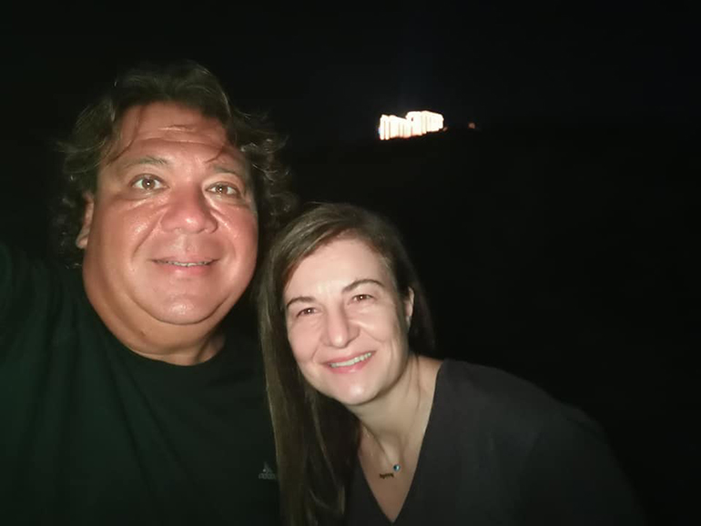 Ο Πάρις Ποντίκας και η Ελισάβετ Ιωαννίδη