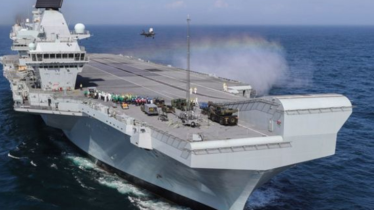 Σε «καραντίνα» το Βρετανικό αεροπλανοφόρο HMS Queen Elizabeth